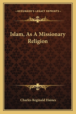 Libro Islam, As A Missionary Religion - Haines, Charles R...