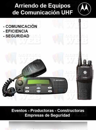 Se Arrienda Radios Motorola Ep 450