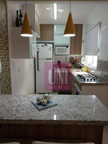 Cobertura Com 2 Dormitórios À Venda, 130 M² Por R$ 445.000,00 - Bangu - Santo André/sp - Co0954