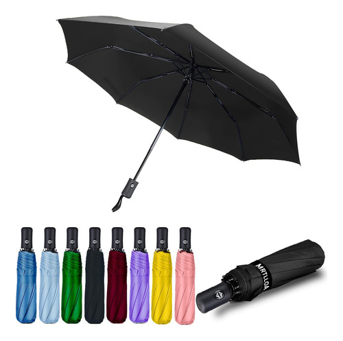 Paraguas Plegable Resistente Al Viento Impermeable Compacto