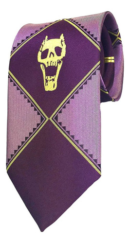 Corbata Estampado De Calaveras Dibujos Animados Cosplay