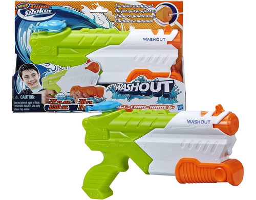 Nerf Lanzador De Agua Super Soaker Washout