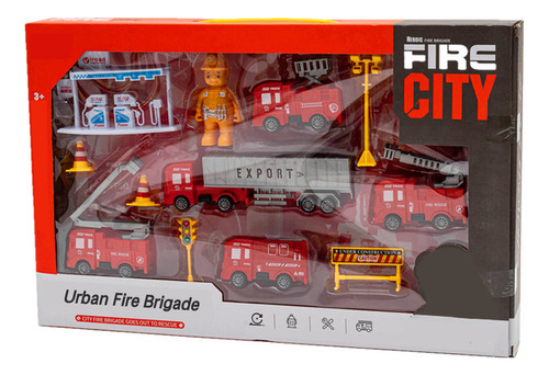 * Set De Juego G Children's Toys Car Kids Fire Trucks Para