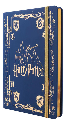 Cuaderno Harry Potter Mooving Notes A5 Tapa Dura Cosido Raya