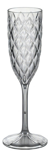 Copa Champagne Glamour 200ml Set X8 Areia Cristal Carol Color Transparente