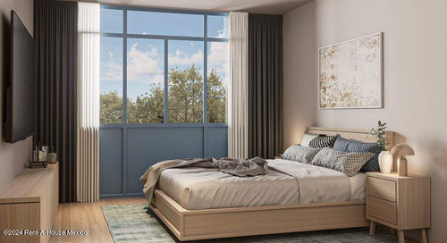 Departamento En Venta En Casa Del Obrero Mundial, Del Valle, B. Juarez, Cdmx, Mg24-4704
