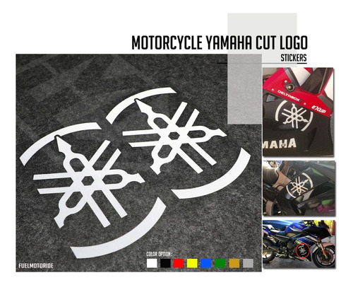 Stickers Moto Yamaha Vinilo Adhesivo El Par