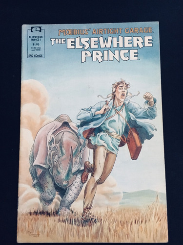 Comic The Elsewhere Prince - Moebius  - 1990