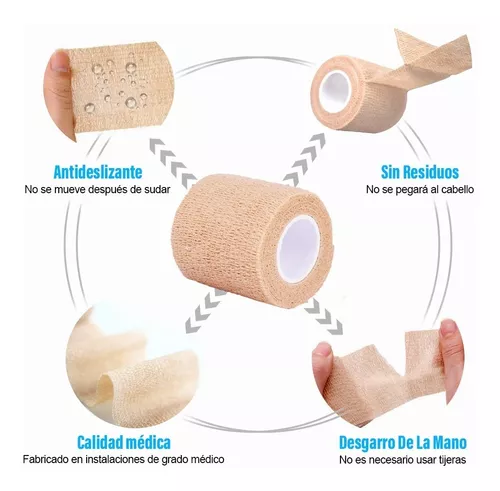Cinta Cohesiva - Venda Autoadherible - MedartMX