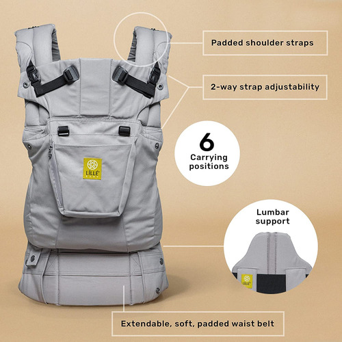 Líllébaby - Portabebés Ergonómico 6 En 1, Para Recién Nacido