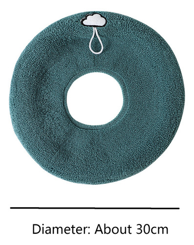 Funda De Cojín Gruesa Para Asiento De Inodoro Para Baño