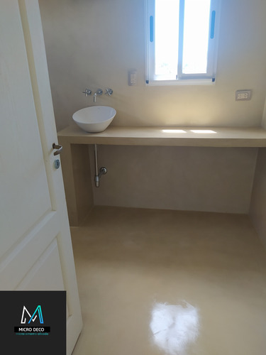 Colocación Microcemento Alisado Baños Y Cocinas Gris