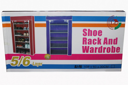Imagen 3 de 3 de Organizador Zapatos Accesorios 108 X 60 Plástico Aj-f6-10594