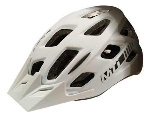 Casco P/ Bicicleta Mtb Mti Street Con Luz Bicolor 