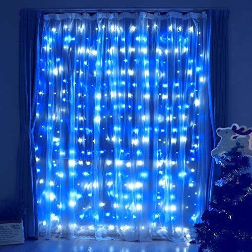 Guirnaldas Luminosas - Luces De Cortina Fiee, 304l 9.8ft X 9