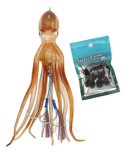 Simulación: Señuelos De Calamar, Plantillas, Pescando Pulpos