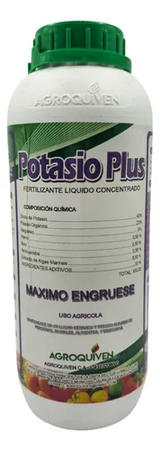 Potasio Plus. Fertilizante