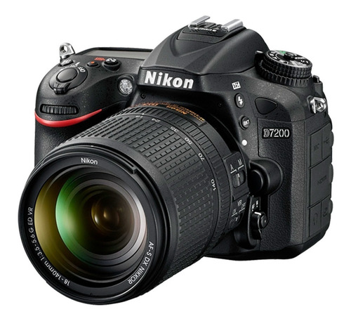 Camera Nikon D7200+lente 18-140mm+32gb+bolsa