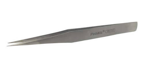 Imagen 2 de 8 de Pinza Brusela Extrafina Recta Proskit Pk-112t De Precisión