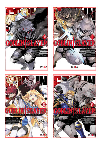 Combo Goblin Slayer (manga) 10 A 13 - Manga - Ivrea