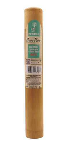 Imagen 5 de 7 de Estuche De Bambú Con Cepillo De Dientes Bam Boo! Lifestyle