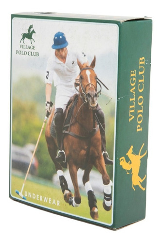 Imagen 3 de 6 de Boxer Pack X6 Village Polo Club Liso Y Rayado