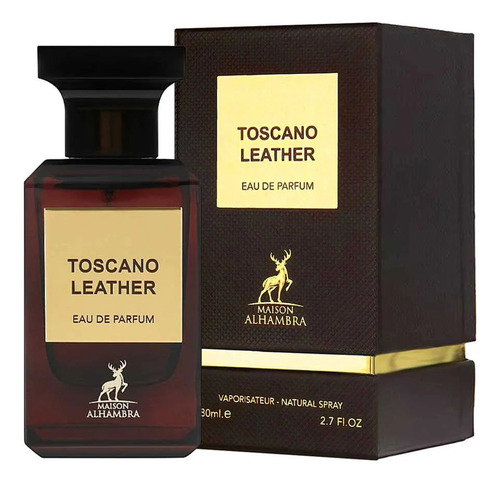 Perfume Maison Alhambra Toscano Leather, 80 ml