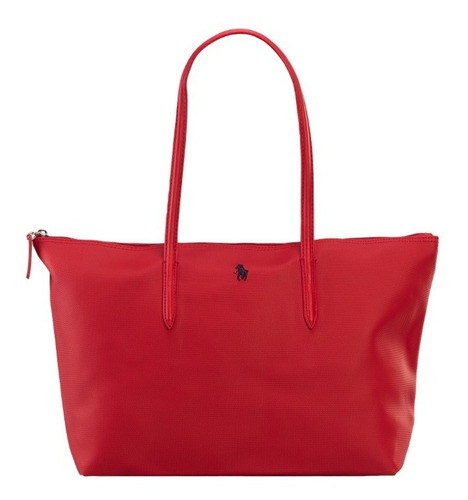 Imagen 1 de 8 de Bolsa Tote Hpc Polo Logo Bordado De La Marca
