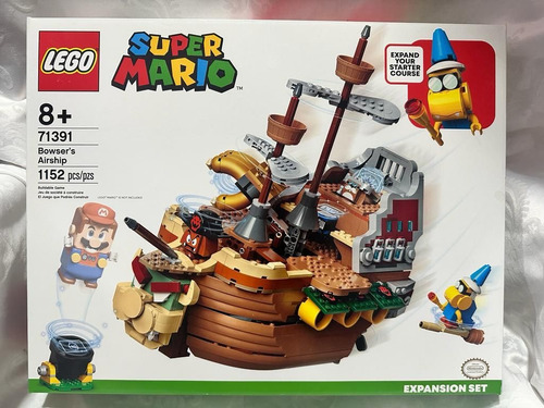 Lego Super Mario Bowser's Airship Expansion Set 1152 Pzas