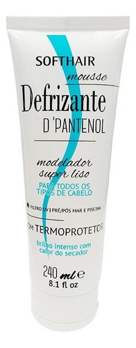 Defrizante D'pantenol Soft Hair Termo Protetor 240ml