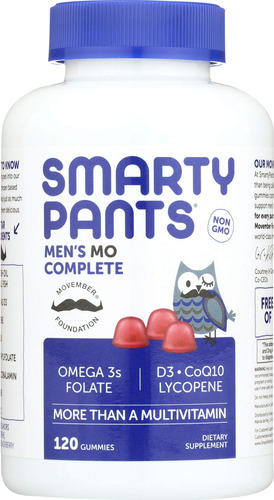 Gomitas Smartypants Vitamina Completa Para Hombres, Mc120, 1