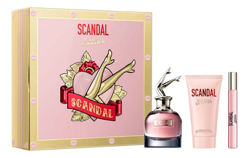 Jpg Scandl Mujer Estuche Edp 50ml+75ml+10ml Silk Perfumes