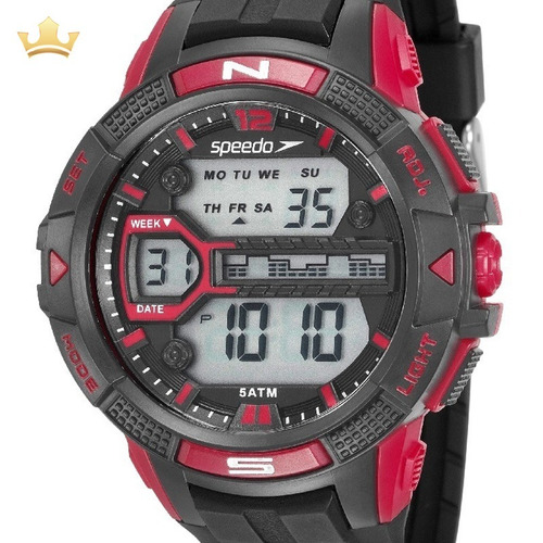 Relógio Speedo Masculino 81111g0evnp4 Com Nf