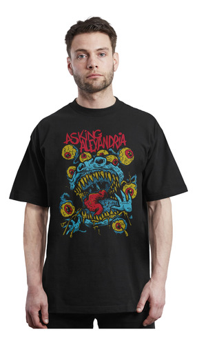 Asking Alexandria -  Eyeballs - Polera