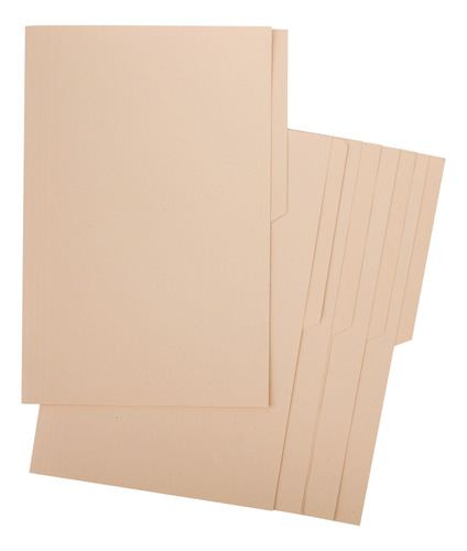 Folder Reciclado Tamaño Oficio Color Crema 100 Folders 