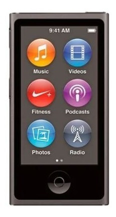 Imagen 1 de 2 de iPod Nano 7ma Generación 16gb Gris Plomo