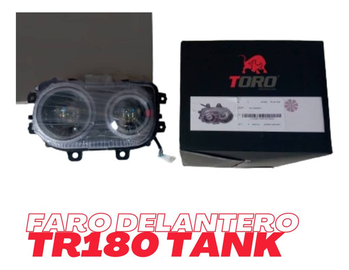 Faro Delantero Tank Moto Toro