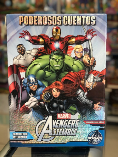 Cuentos Marvel Los Vengadores - Avengers 8 Tomos + Dvd