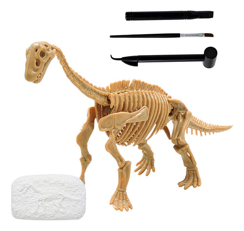 Excavación Arqueológica De Fósiles De Dinosaurios Padre-hijo