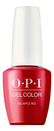 Opi Semipermanente Gelcolor Big Apple Red Profesional Color Big apple red