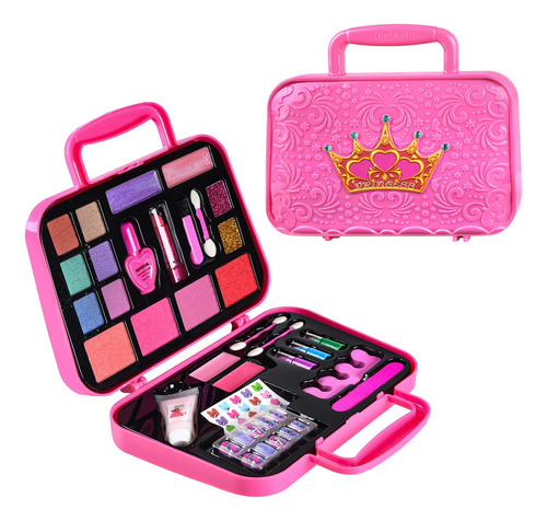 Toysical Kit De Maquillaje Para Nios Para Nia, Con Removedor