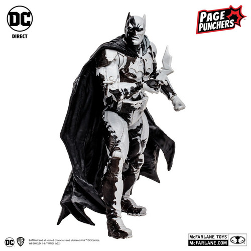 Figura De Acción Batman Dc Direct Black Adam Diversión 12 (Usado)