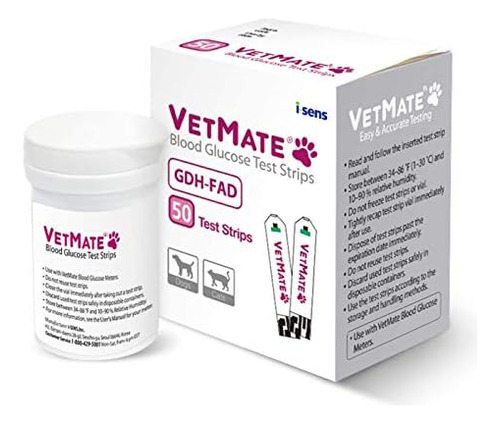 Tiras De Prueba De Diabetes Para Perros Y Gatos Vetmate - Ti