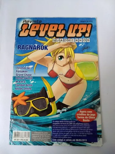 Está nas bancas a edição 32 da Revista Level Up Quadrinhos