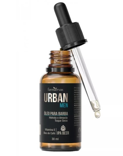 Óleo Para Barba Ipa 30ml  - Urban Men - Farmaervas