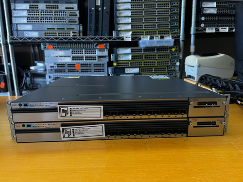 Switch Cisco Ws-c3750x-12s-e Gbic Fibra 3750x