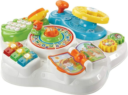 Mesita Estrella Blanca Bilingüe Didáctica Bebé Juguete Vtech