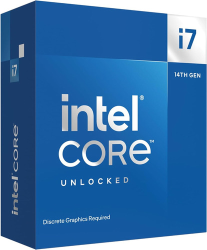 Procesador Gamer Intel Core I7-14700kf 20 Nucleos (8p + 12e)