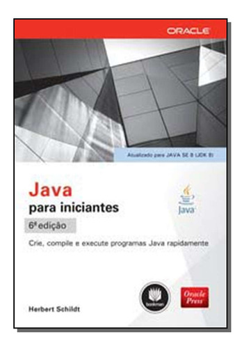 Libro Java Para Iniciantes 06ed 15 De Schildt Herbert Bookm