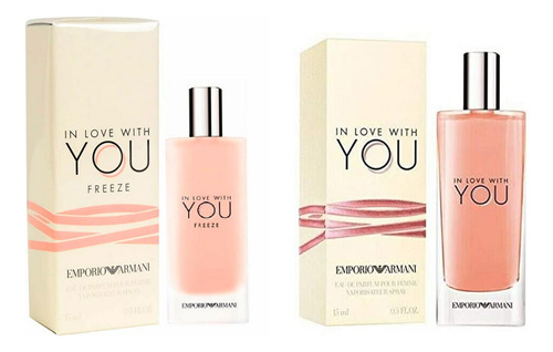 Armani Because It's You 15ml + In Love With You Freeze 15ml